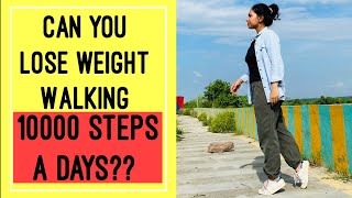 WALKING 10000 STEPS A DAY FOR WEIGHT LOSS | AzraKhanFitness