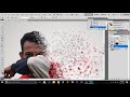 cara edit foto dispersion effect photoshop cs5 extended