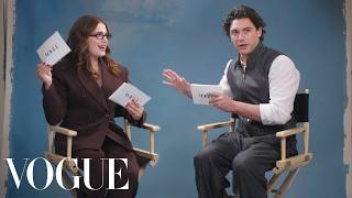 Off Campus Cast Ask Rapid-Fire Questions (Summer House, Ice Hockey and More) | Off the Cuff | Vogue