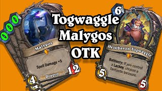 Togwaggle Malygos OTK - 69 Burst Damage - Rise of Shadows