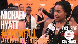 Michael Hyatt interviewed at FX Network's "Snowfall" Premiere Red Carpet #SnowfallFX