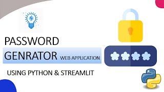 "Password Generator WebApplication Using Python & Streamlit l KNOWLEDGE DOCTOR l Mishu Dhar