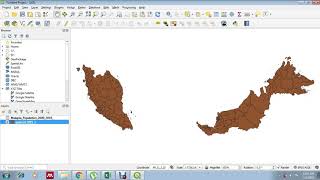 Mapping population by QGIS