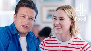 Saoirse Ronan Talks with Jamie Oliver About Acting & Ireland | Jamie and Jimmy's