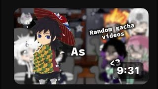 Hashiras react to giyuu as random gacha tiktoks | last part  | mostly carl and gary | read desc |♡|