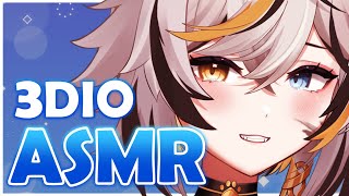 【ASMR／3DIO】Comfy and soft for my first time~ ♡ Whispering ~ Ear Cleaning ~ Massage ♡