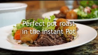 Perfect Instant Pot Pot Roast
