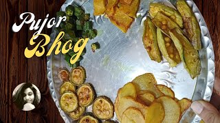 14 Bhog Recipes I Made in Just 3 hours | Easy Bhog Ranna for Puja | Pujor Bhog Ranna