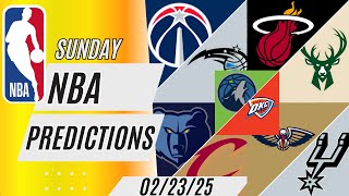 NBA Predictions Today 2/23/25 NBA FREE PICKS and Betting Tips | NBA Picks Today