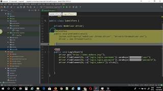 Different ways to submit a form in selenium webdriver.
