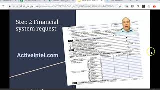 Bank account asset search