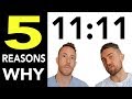 5 reasons why you keep seeing 11:11 (1111 meaning with aaron doughty)