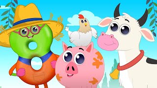 Old MacDonald Had a Farm Learn Animal Sounds and More Kids Rhymes