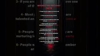 Birthday Month Secrets You Never Knew