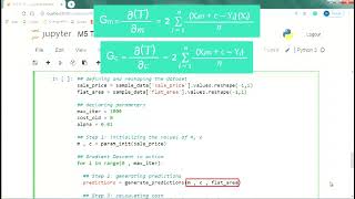 Implementing Gradient Descent in Python | Machine Learning #53