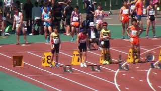 2018.05.26 北九州市小中学生記録会 中2男子100ｍB決勝