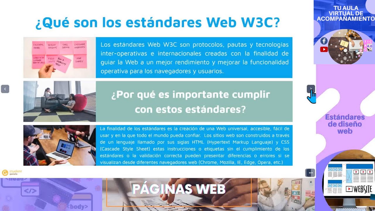 Estándares De DISEÑO WEB. Que Es El Consorcio W3C [2 De 7] Consorcio ...