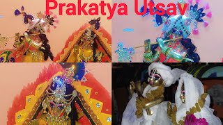 ❤️Prakatya Utsav ❤️l #Thakurji #Shriji #abhishek #yugalsrkar #haribol #harekrishna ❤️🌹