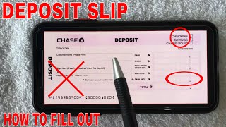 ✅ How To Fill Out Complete Bank Deposit Slip 🔴