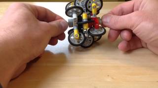 Lego NXT EV3 technic Robot Omni-wheels made from all Lego parts