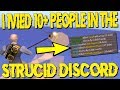 I 1V1ED 10+ PEOPLE IN THE STRUCID DISCORD... *CRAZY