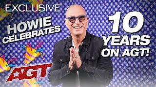Howie Mandel Reminisces About His DECADE On AGT - America's Got Talent 2019