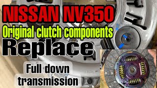 Nissan urvan nv350 replace clutch components