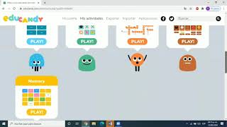 Educandy- tutorial para crear juegos