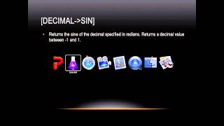 Lasso Programming: [decimal→sin]