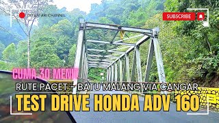 Solo Riding ADV 160|Pacet - Batu Malang Via Cangar|Cuma 30 Menit|Banyak Spot Cornering