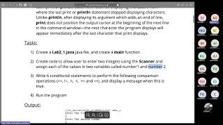 Java Lab 2 Logic