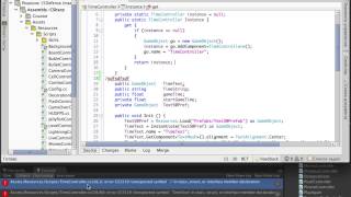 Monodevelop bug by clicking on the console in Unity3d