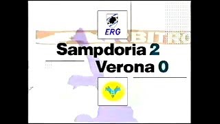 1991-92 (2a - 08-09-1991) Sampdoria-Verona 2-0 [Cerezo,Vialli] Servizio D.S.Rai1