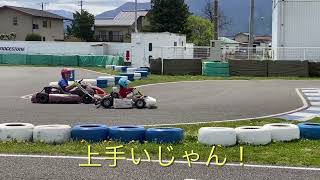 愛斗4歳！本格的なジュニアカートに挑戦したら！？あずみ野F-1パーク