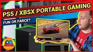 PS5 & Series X On A Portable Monitor!