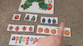 Hungry Caterpillar Sequencing Cards