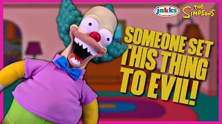 Jakks Pacific The Simpsons Krusty the Clown Talking Plush Doll | @TheReviewSpot
