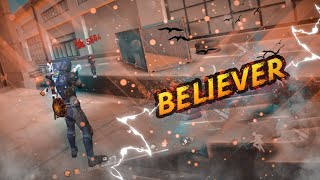 BELIEVER | Free Fire Beats One Tap Headshot Montage | #Vampire_Gaming