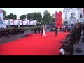 Director Amos Gitai and cast walk red carpet for drama premiere