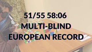 51/55 58:06 MULTI-BLIND EUROPEAN RECORD