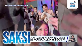 Sofia Pablo at Allen Ansay, na-meet ang cast ng \