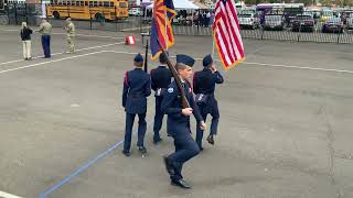 Red Mtn Drill Meet- JV Color Guard (3rd Place- Commander Hyde) 1/25/25