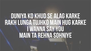 Main Tera Boyfriend Lyrics Video | Raabta | Arijit Singh | Sushant Singh Rajput, Kriti Sanon.