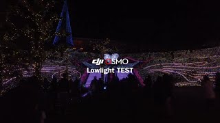 DJI OSMO Lowlight Test / 西武園ゆうえんち イルミージュ2015