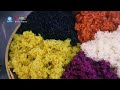 五色糯米饭 five color glutinous rice sanyuesan festival 广西三月三 饮食习惯