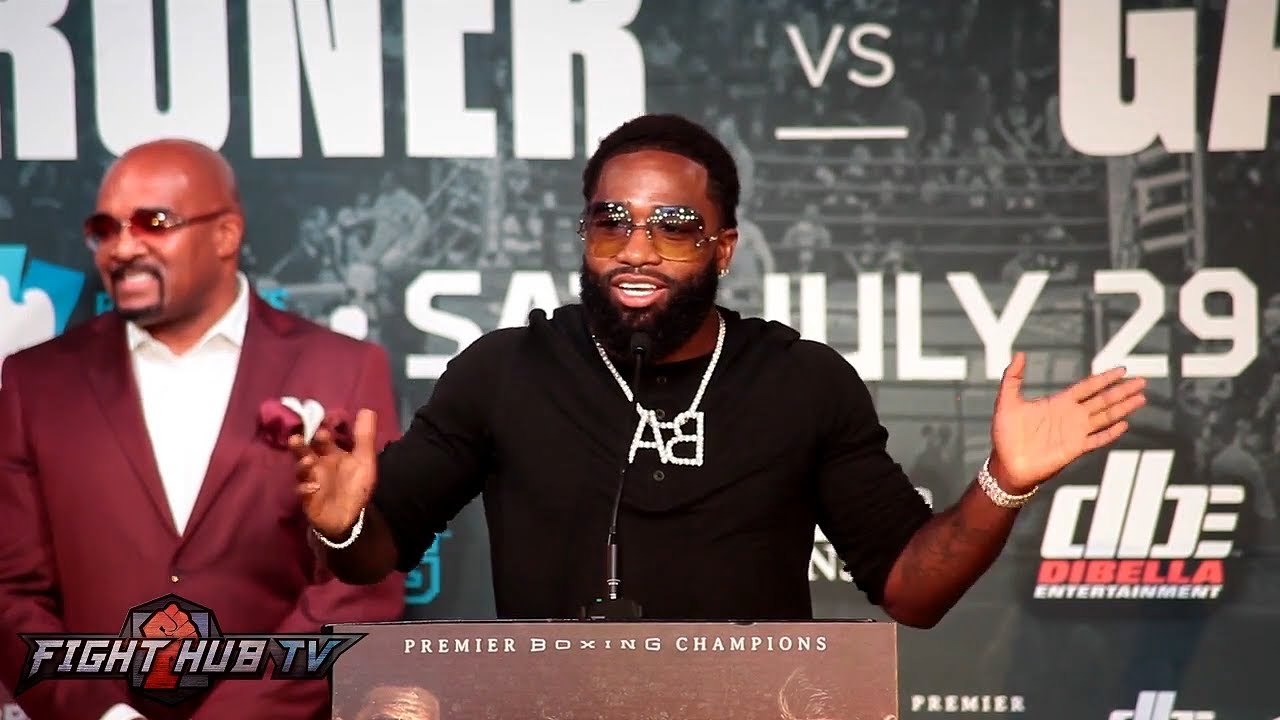 The Full Adrien Broner Vs Mikey Garcia LA Press Conference Video - YouTube