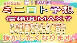 可能性にかけろ！第1195回ミニロト予想！