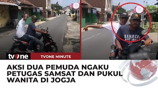 Ngaku Jadi Petugas Samsat, Pemuda Nyaris Rampas Motor dan Pukul Wanita | tvOne Minute