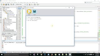 Making Text Editor with Java Swing Tutorial # 2