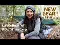 STEALTH TARP CAMP in the woods (with SILVERANT OUTDOORS cookware !) ** SHERWOOD FOREST **